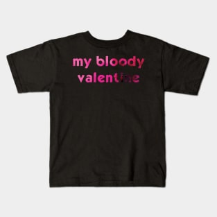 My Bloody Valentine Loveless Letters Kids T-Shirt